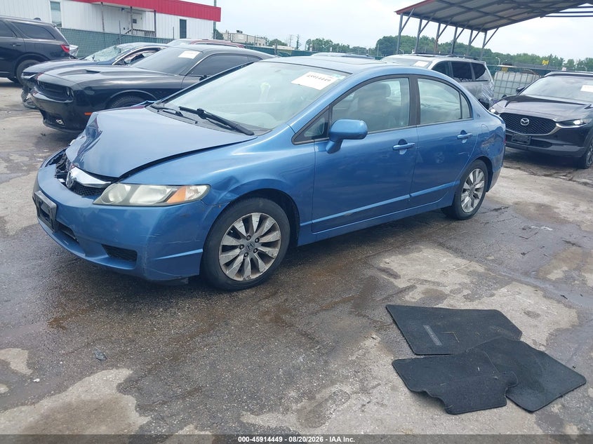 2011 Honda Civic, Front End, IAAI, VIN 19XFA1F93BE005111 — photo 2