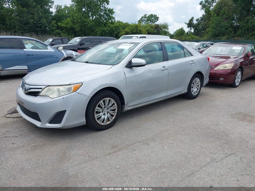 2012 TOYOTA CAMRY SEDAN 2.5L I-4 DOHC, VVT, 178HP