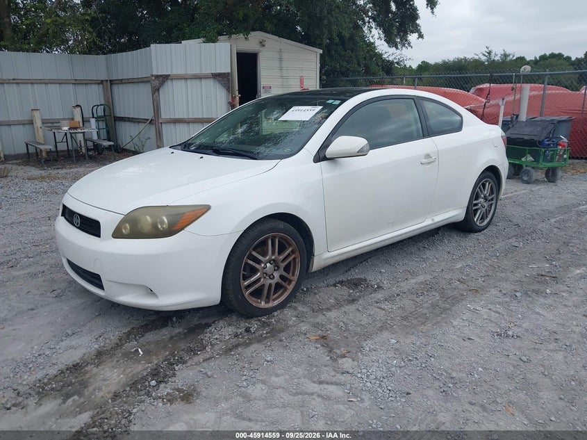 SCION TC 2008 VIN JTKDE167180248243