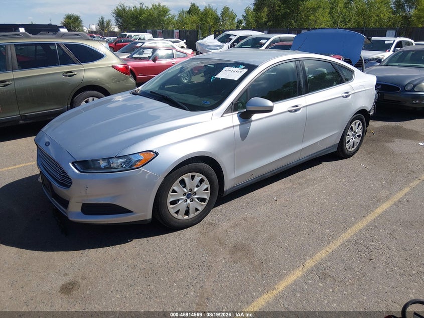 2014 Ford Fusion, Удар сзади, IAAI, VIN 3FA6P0G74ER254526 — фото 2