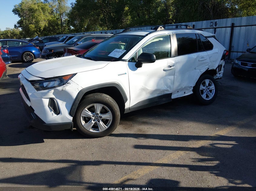 2020 Toyota RAV 4, Левый бок, IAAI, VIN JTMLWRFV8LD070443 — фото 2