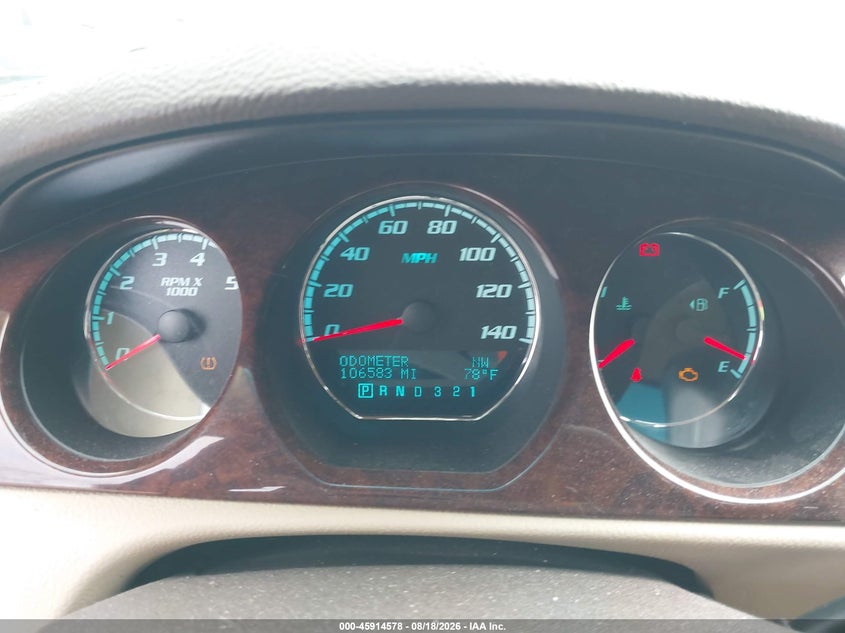2011 BUICK LUCERNE auction photo 7