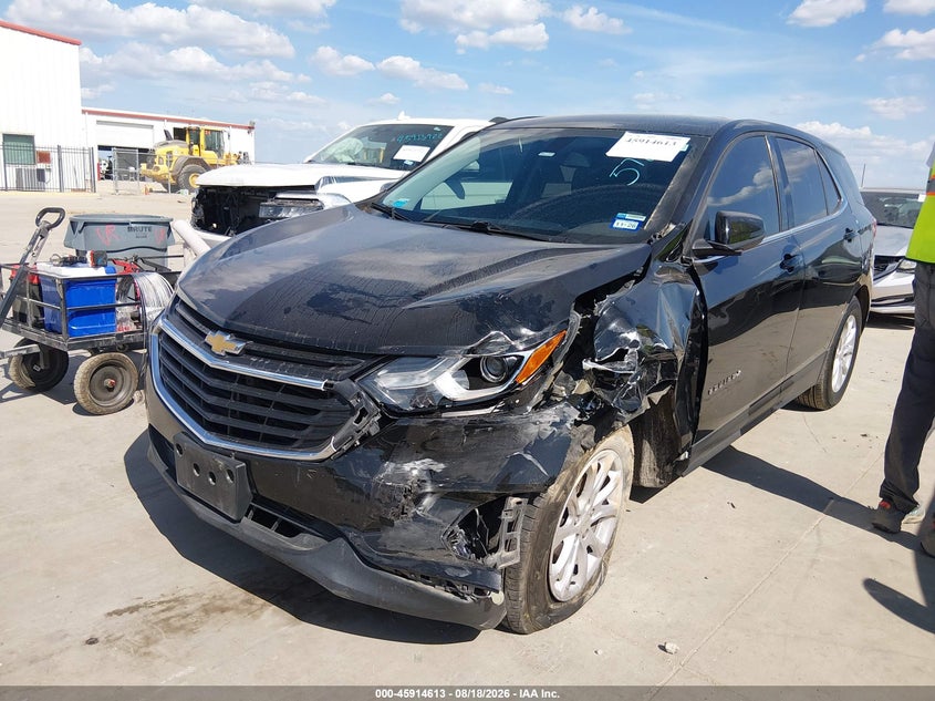 2019 Chevrolet Equinox, Удар спереду, IAAI, VIN 3GNAXKEV4KL335789 — фото 2