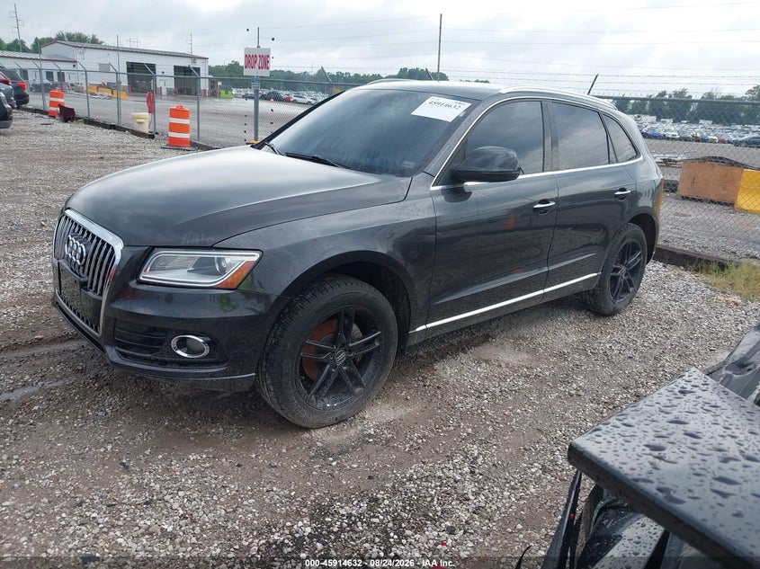 2016 AUDI Q5 SPORT UTILITY VEHICLE 2.0L I-4 DI, DOHC, VVT, TURBO, 220HP
