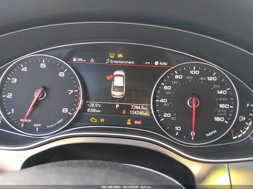2016 AUDI A6 auction photo 7
