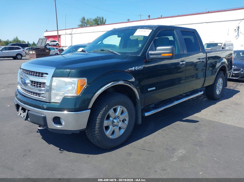 2013 Ford F-150, Повністю згоріле, IAAI, VIN 1FTFW1ET5DKD62658 — фото 2