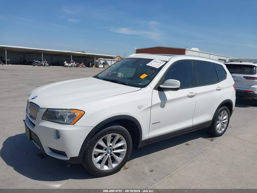 2013 BMW X3, Right Front, IAAI, VIN 5UXWX9C58D0D02435 — photo 2