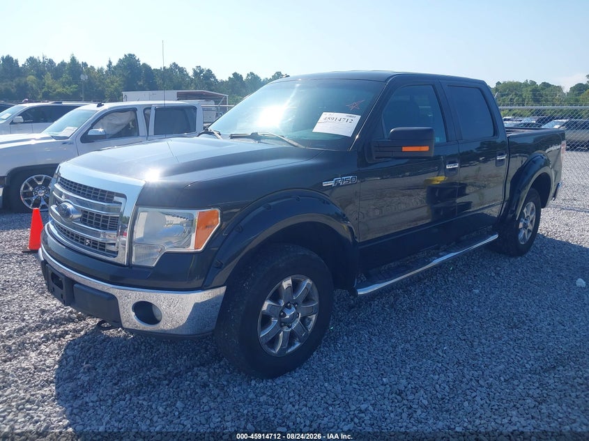 2013 Ford F-150, Normal Wear & Tear, IAAI, VIN 1FTFW1EF0DFC16056 — photo 2