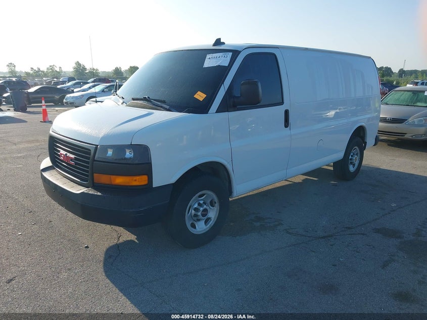 Vin: 1gtw7afpxk1319127, lot: 46413800, gmc savana 2500 work van 20192