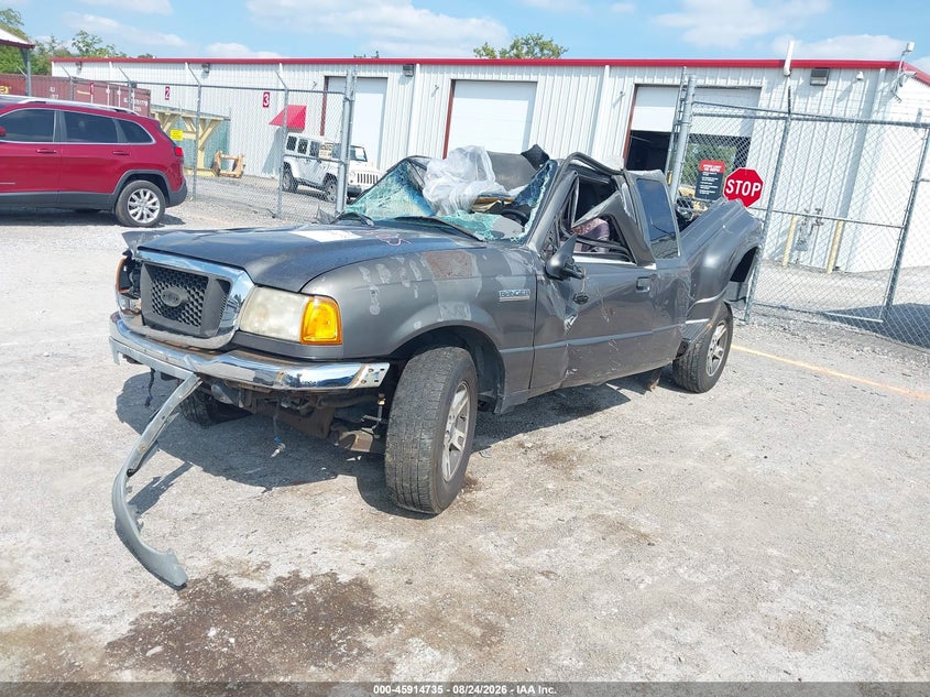 2004 Ford Ranger, Rollover, IAAI, VIN 1FTYR44U74PA46936 — photo 2