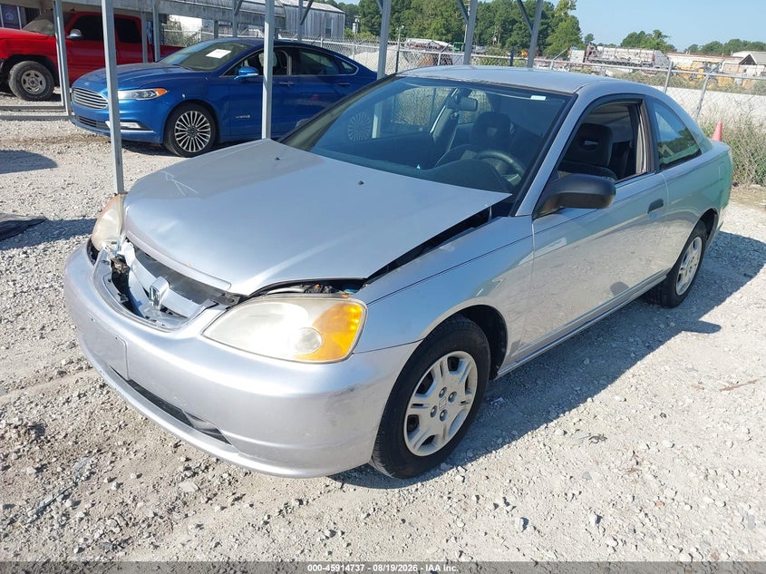 2001 Honda Civic, Front End, IAAI, VIN 1HGEM22521L088923 — photo 2