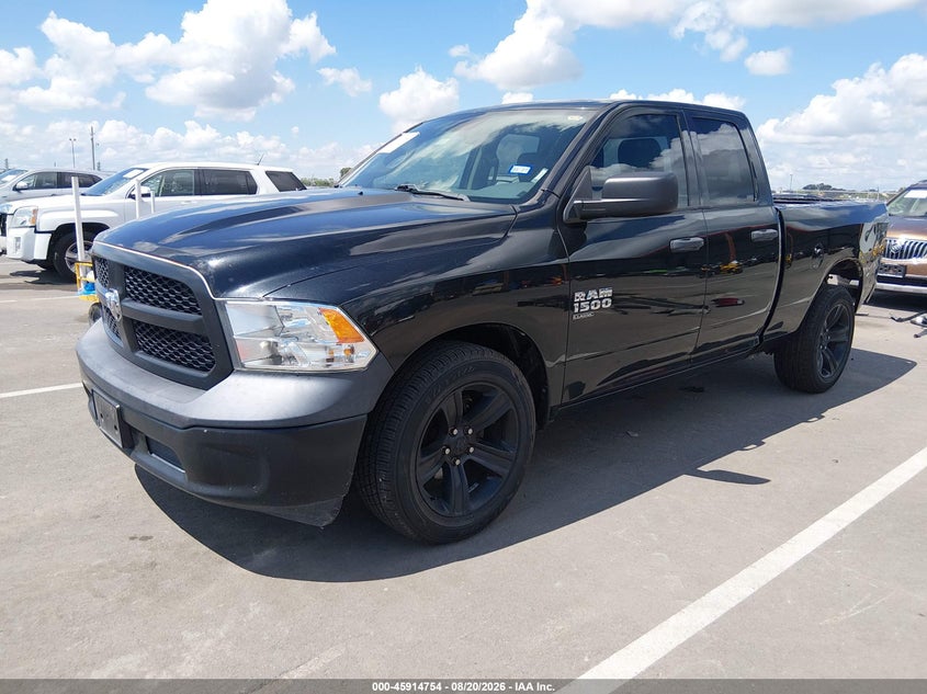 2019 RAM 1500, Удар сзади, IAAI, VIN 1C6RR6FG0KS574049 — фото 2
