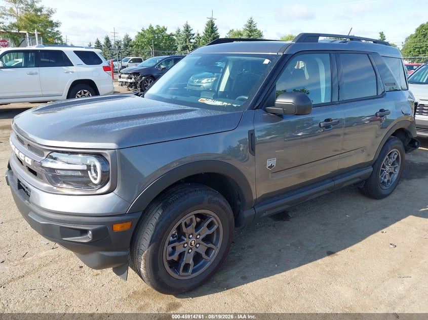 2024 Ford Bronco Sport, Rear, IAAI, VIN 3FMCR9B69RRF73500 — photo 2