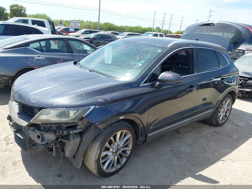 2015 Lincoln MKC, Front End, IAAI, VIN 5LMCJ1A92FUJ19238 — photo 2