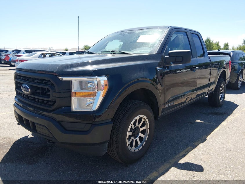 2021 Ford F-150, Обидва боки, IAAI, VIN 1FTFX1E15MFC31184 — фото 2