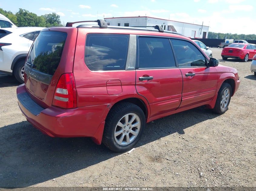 2005 SUBARU FORESTER auction photo 4