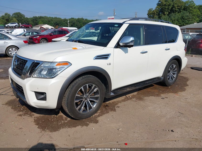 Vin: jn8ay2nc7k9584671, lot: 46413886, nissan armada sl 20192