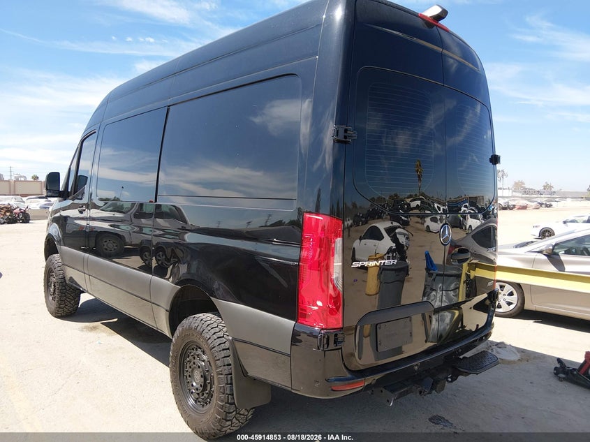 Vin: w1w4nbvy4pt129465, lot: 46413921, mercedes-benz sprinter 2500 standard roof 4-cyl diesel ho 20233