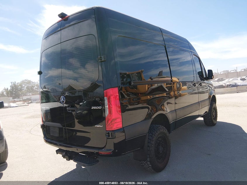 Vin: w1w4nbvy4pt129465, lot: 46413921, mercedes-benz sprinter 2500 standard roof 4-cyl diesel ho 20234