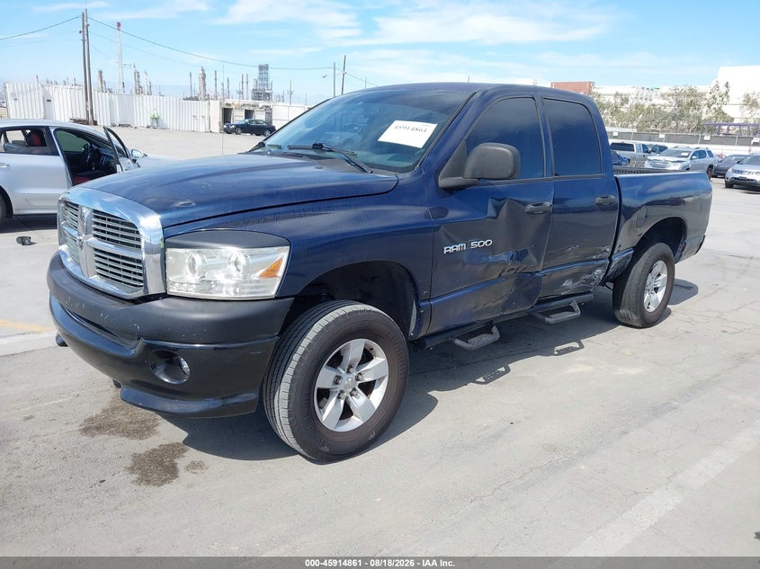 2006 Dodge RAM, Левый бок, IAAI, VIN 1D7HA18KX6J159984 — фото 2