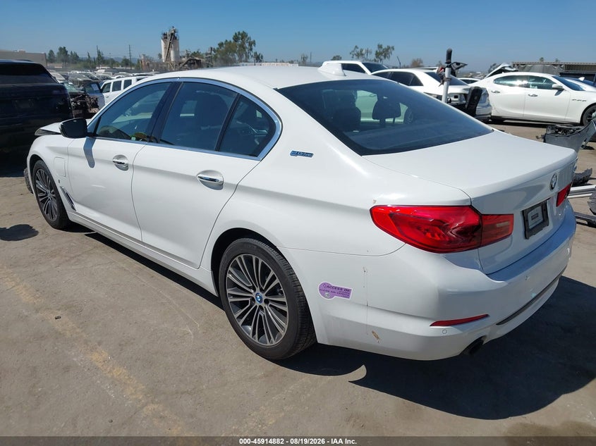 Vin: wbaja9c54jb253578, lot: 46413950, bmw 530e iperformance 20183