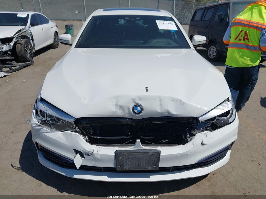 BMW 530E 2018 VIN WBAJA9C54JB253578