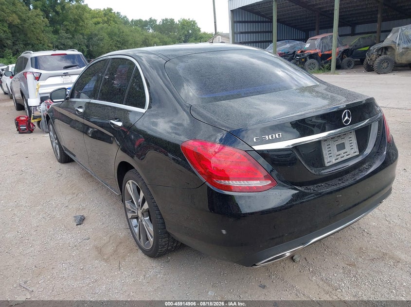 2016 MERCEDES-BENZ C 300 auction photo 3