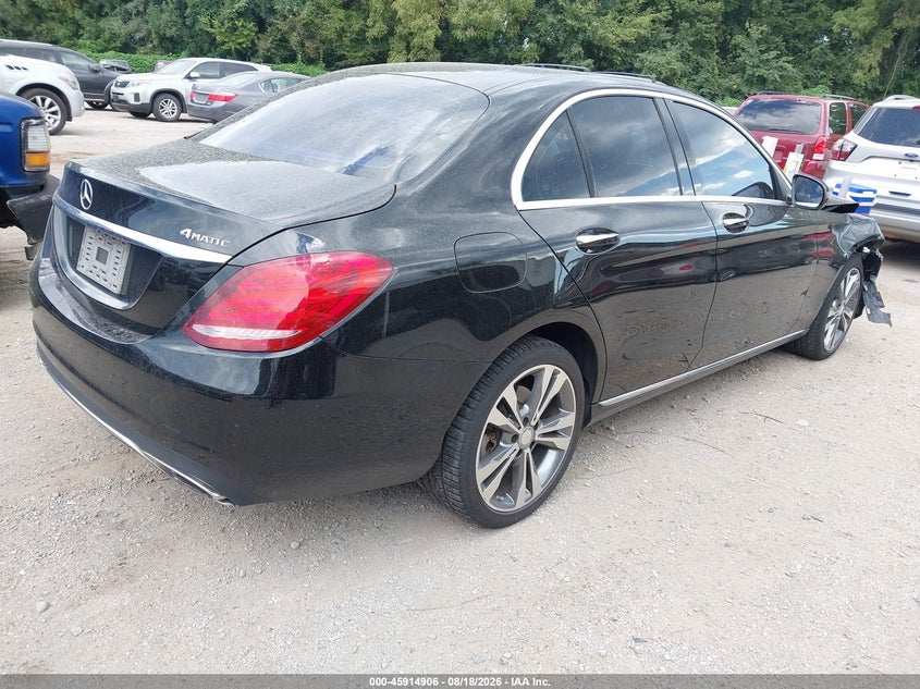 2016 MERCEDES-BENZ C 300 auction photo 4