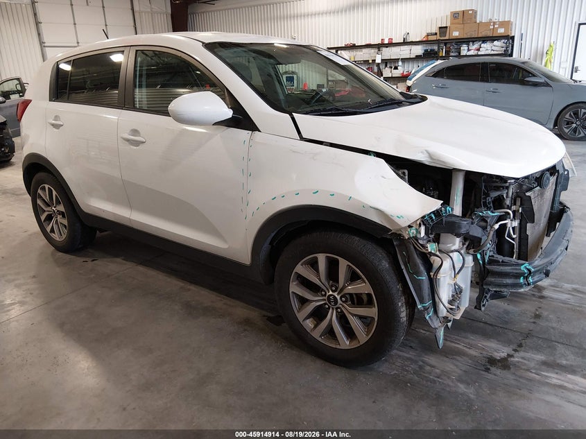 Vin: kndpb3acxg7837570, lot: 46413982, kia sportage lx 20161