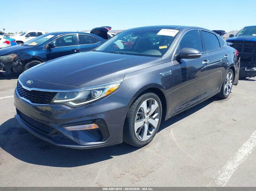 2019 Kia Optima, Удар ззаду, IAAI, VIN 5XXGT4L32KG327780 — фото 2