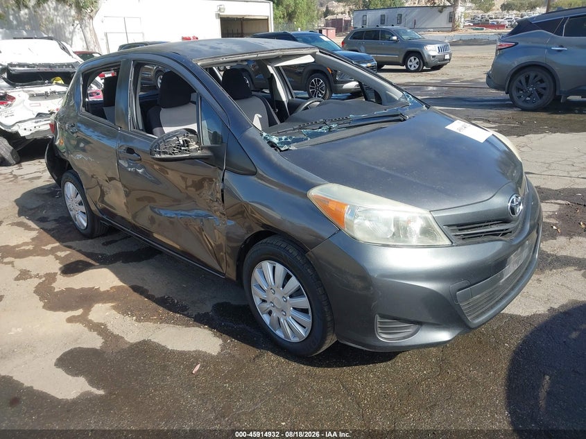 Vin: jtdktud30ed574934, lot: 46414000, toyota yaris le (tmc/cbu plant) 20141