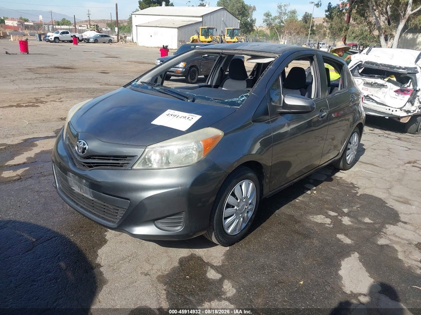 2014 TOYOTA YARIS auction photo 2