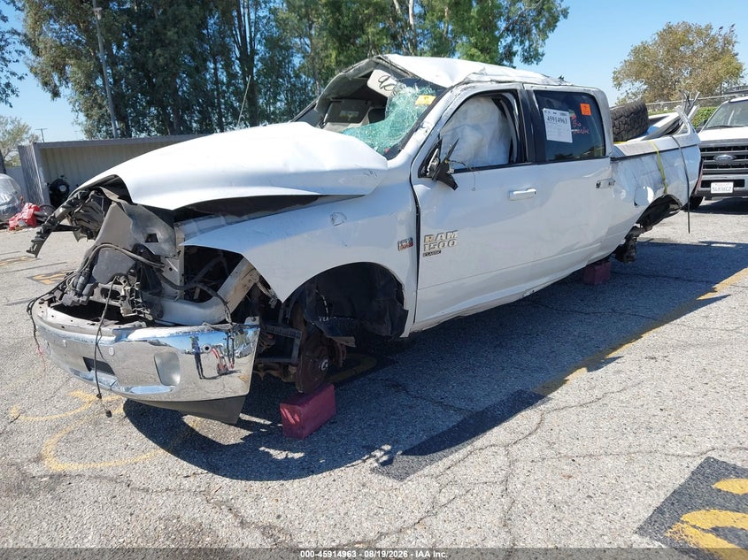 Vin: 1c6rr7tt9ks576311, lot: 46414031, ram 1500 classic big horn  4x4 6'4 box 20192