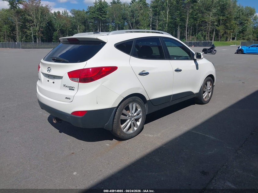 Vin: km8jucac5cu452375, lot: 46414053, hyundai tucson limited 20124