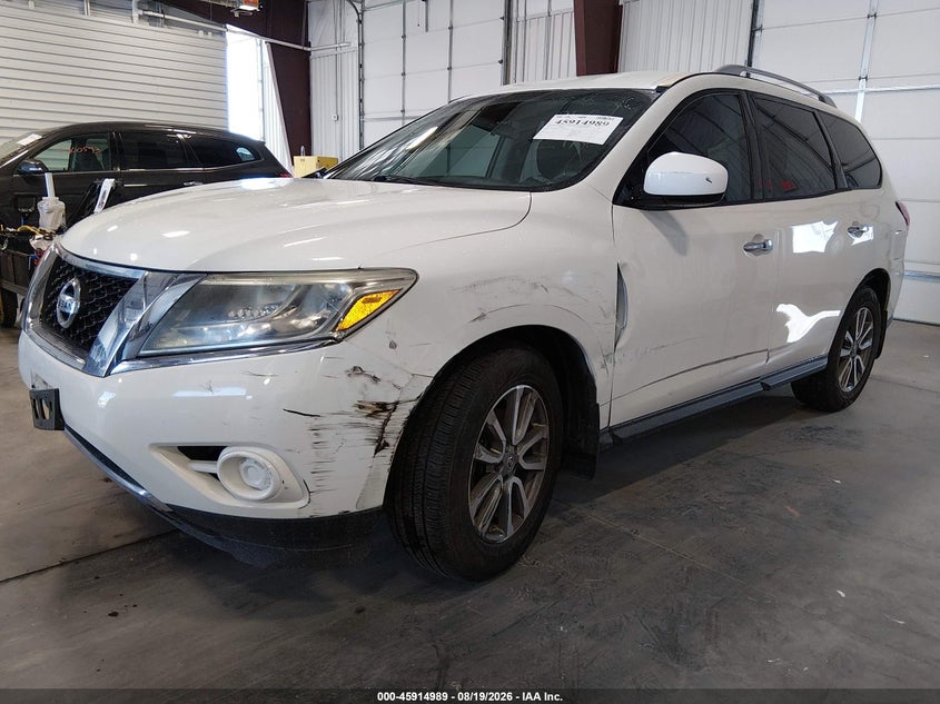 Vin: 5n1ar2mm1fc684921, lot: 46414057, nissan pathfinder s 20152