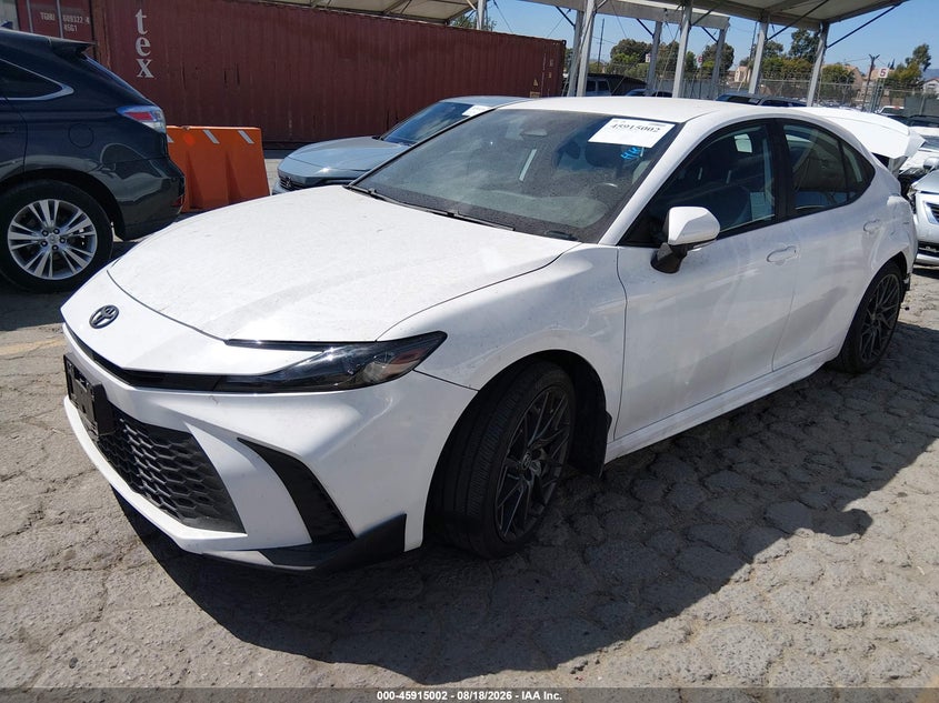 2025 Toyota Camry, Rear, IAAI, VIN 4T1DAACK2SU524534 — photo 2