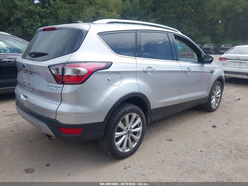 Vin: 1fmcu0jd0huc23691, lot: 46414076, ford escape titanium 20174