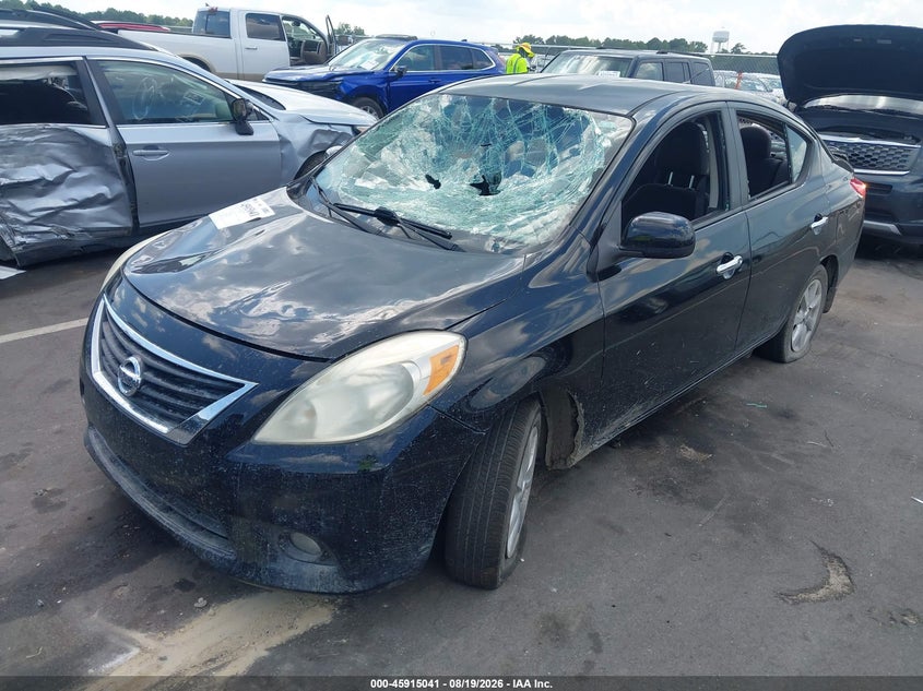 2013 Nissan Versa, Удар спереду, IAAI, VIN 3N1CN7APXDL889713 — фото 2