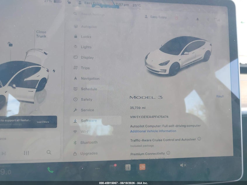 2023 TESLA MODEL 3 auction photo 7