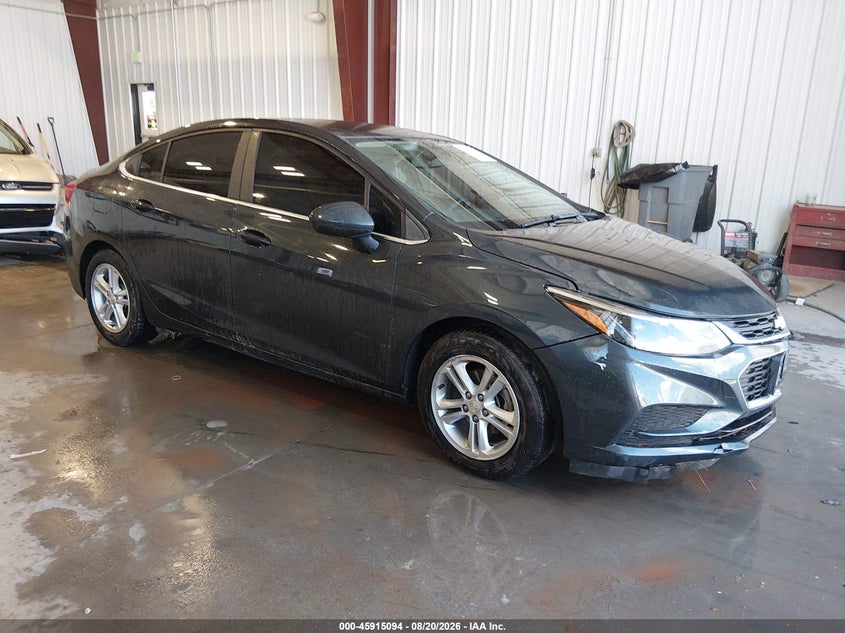 2018 Chevrolet Cruze Lt Auto, Left Side, IAAI, VIN 1G1BE5SM5J7153627