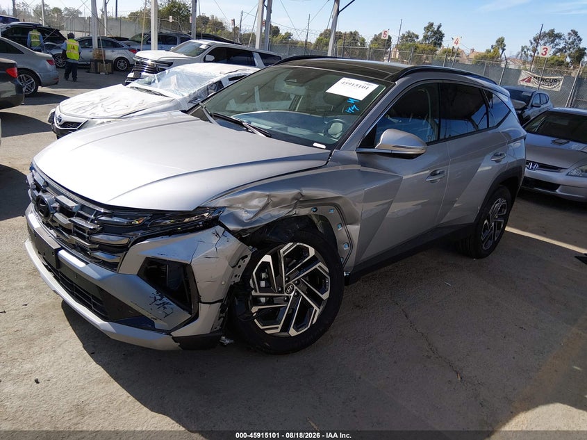 2026 Hyundai Tucson, Left Front, IAAI, VIN KM8JEDD10TU438557 — photo 2