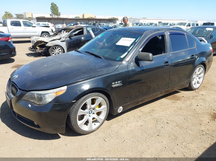 2005 BMW 5er, Normal Wear & Tear, IAAI, VIN WBANB33585B115284 — photo 2