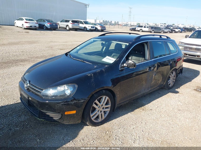 2014 VOLKSWAGEN JETTA SPORTWAGEN auction photo 2