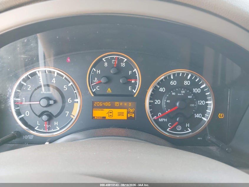NISSAN ARMADA 2015 VIN 5N1BA0NE1FN611009