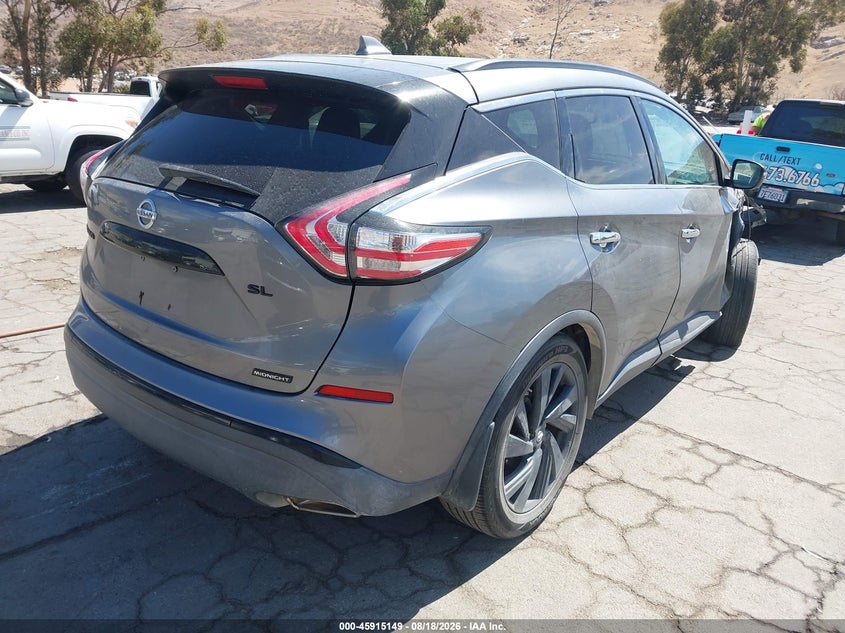 2018 NISSAN MURANO auction photo 4