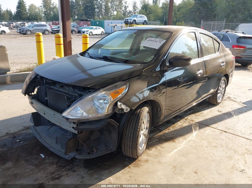 2018 Nissan Versa, Удар спереду, IAAI, VIN 3N1CN7AP0JL857249 — фото 2