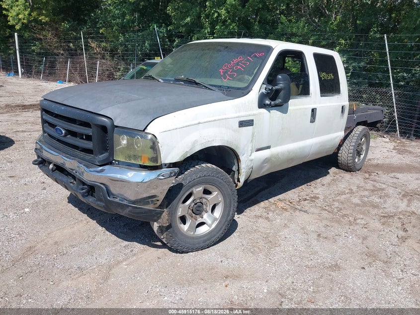 2000 Ford F250, Обычный износ, IAAI, VIN 1FTNW21F0YEC04363 — фото 2
