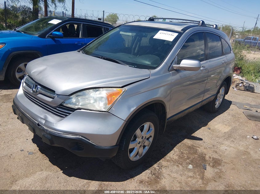 2008 Honda CR-V, Front End, IAAI, VIN JHLRE38758C034380 — photo 2