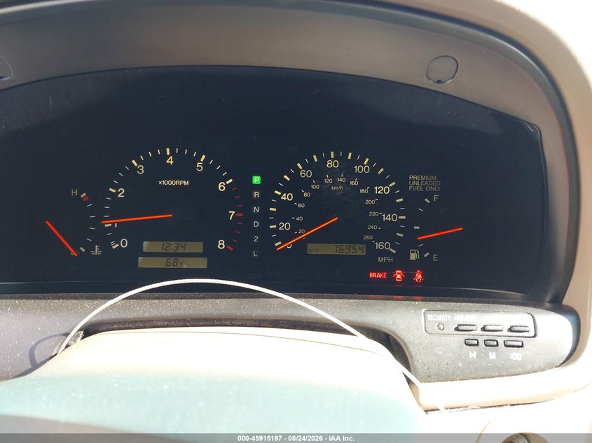 1997 Lexus Sc 400 VIN: JT8CH32Y7V1000328 Lot: 45915197