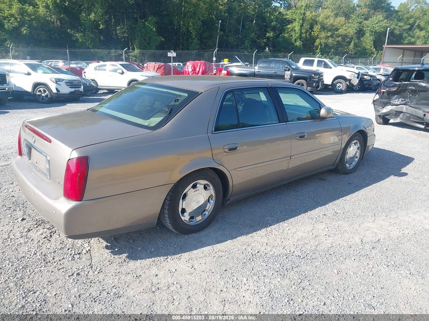 CADILLAC DEVILLE 2001 VIN 1G6KE57Y21U164172